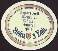 Beer coaster brau-z-loh-brauerei-nikolaus-lohmeier-1-zadek