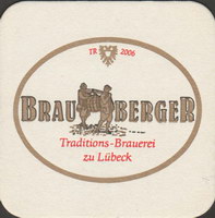 Pivní tácek brauberger-zu-lubeck-1