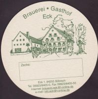 Beer coaster brauerei-gasthof-eck-2-zadek