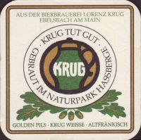 Pivní tácek brauerei-krug-1