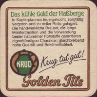 Beer coaster brauerei-krug-2-zadek