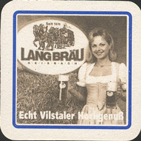 Pivní tácek brauerei-lang-1-zadek