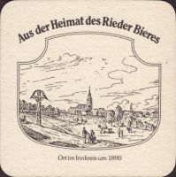 Beer coaster brauerei-ried-25-zadek