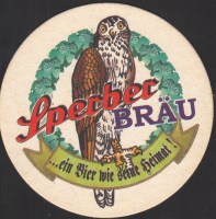 Beer coaster brauereigasthof-sperber-brau-4-small