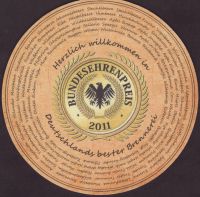 Beer coaster brauhaus-am-kreuzberg-2-zadek