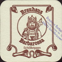 Pivní tácek brauhaus-barbarossa-1