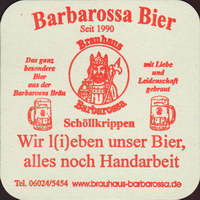 Beer coaster brauhaus-barbarossa-2-zadek-small