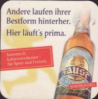 Beer coaster brauhaus-faust-14-zadek