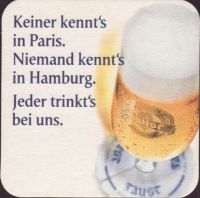 Beer coaster brauhaus-faust-16-zadek