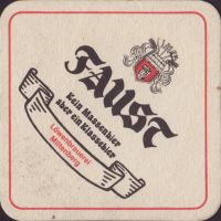 Beer coaster brauhaus-faust-23