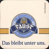 Beer coaster brauhaus-faust-30