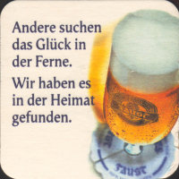Beer coaster brauhaus-faust-30-zadek