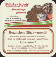 Beer coaster brauhaus-goslar-2-zadek-small