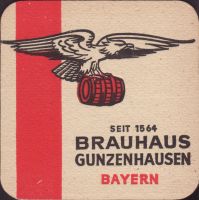 Beer coaster brauhaus-gunzenhausen-karlmuller-1