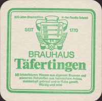 Pivní tácek brauhaus-karl-schmid-tafertingen-1