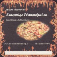 Beer coaster brauhaus-rattenberg-2-zadek