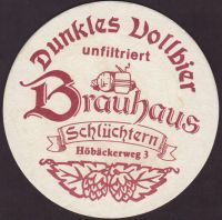 Beer coaster brauhaus-schluchtern-1