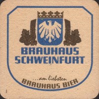 Beer coaster brauhaus-schweinfurt-12