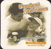 Beer coaster brauhaus-zum-lowen-leo-4