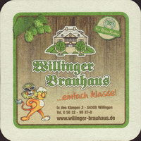 Beer coaster brauhaus-zum-lowen-leo-6-zadek