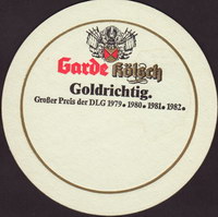 Beer coaster brauhaus-zur-garde-3-zadek