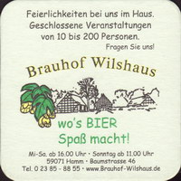 Beer coaster brauhof-wilshaus-1