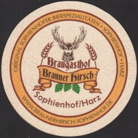 Beer coaster brauner-hirsch-1