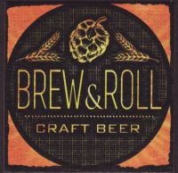 Beer coaster brew-and-roll-2