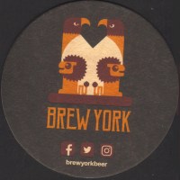 Beer coaster brew-york-2-small