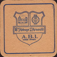 Beer coaster brie-abbaye-st-arnould-1