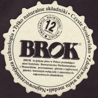 Beer coaster brok-strzelec-26-zadek