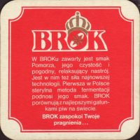 Beer coaster brok-strzelec-37-zadek
