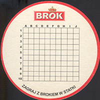 Beer coaster brok-strzelec-5-zadek