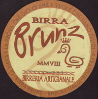 Beer coaster brunz-birreria-2-oboje