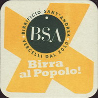 Beer coaster bsa-birrificio-sant-andrea-1