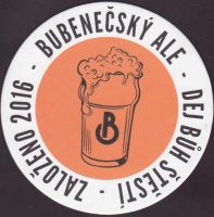 Beer coaster bubenec-14-zadek