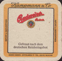 Beer coaster budvar-116-zadek