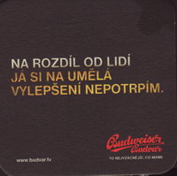 Beer coaster budvar-136-zadek