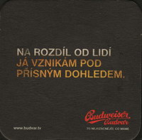 Beer coaster budvar-138-zadek