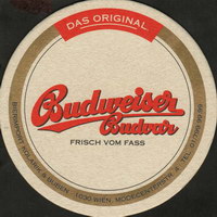 Beer coaster budvar-140
