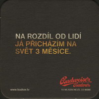 Beer coaster budvar-143-zadek