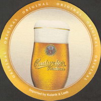 Beer coaster budvar-145-zadek-small