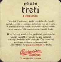 Beer coaster budvar-158-zadek