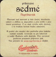Beer coaster budvar-159-zadek