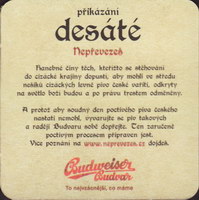 Beer coaster budvar-160-zadek-small