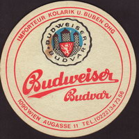 Beer coaster budvar-166-oboje