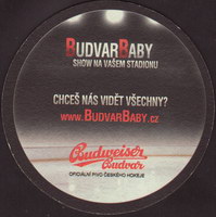 Beer coaster budvar-172-zadek