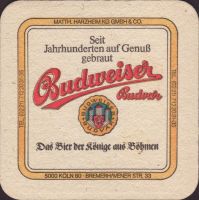 Beer coaster budvar-180