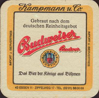 Beer coaster budvar-200