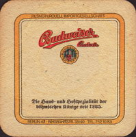 Beer coaster budvar-204-zadek